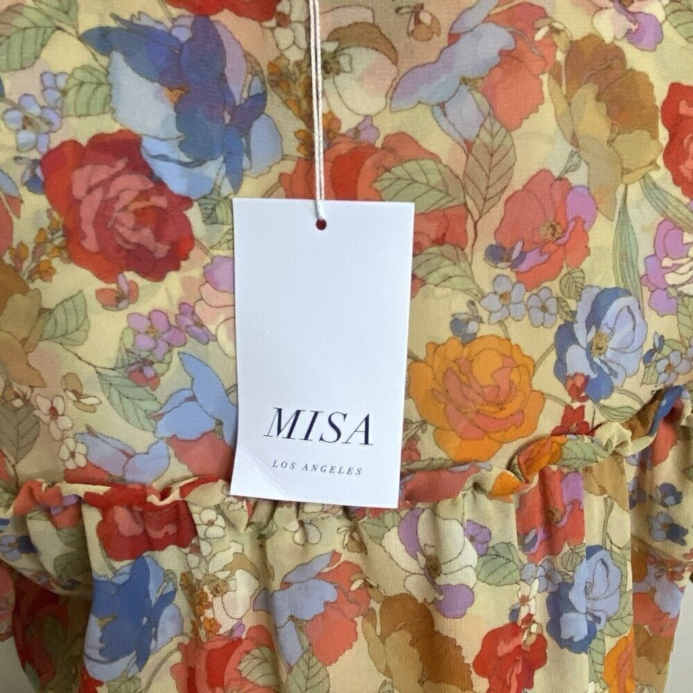 NWT Misa Los Angeles X Revolve Avani Dress in Vintage Floral $334 Small - Picture 10 of 16